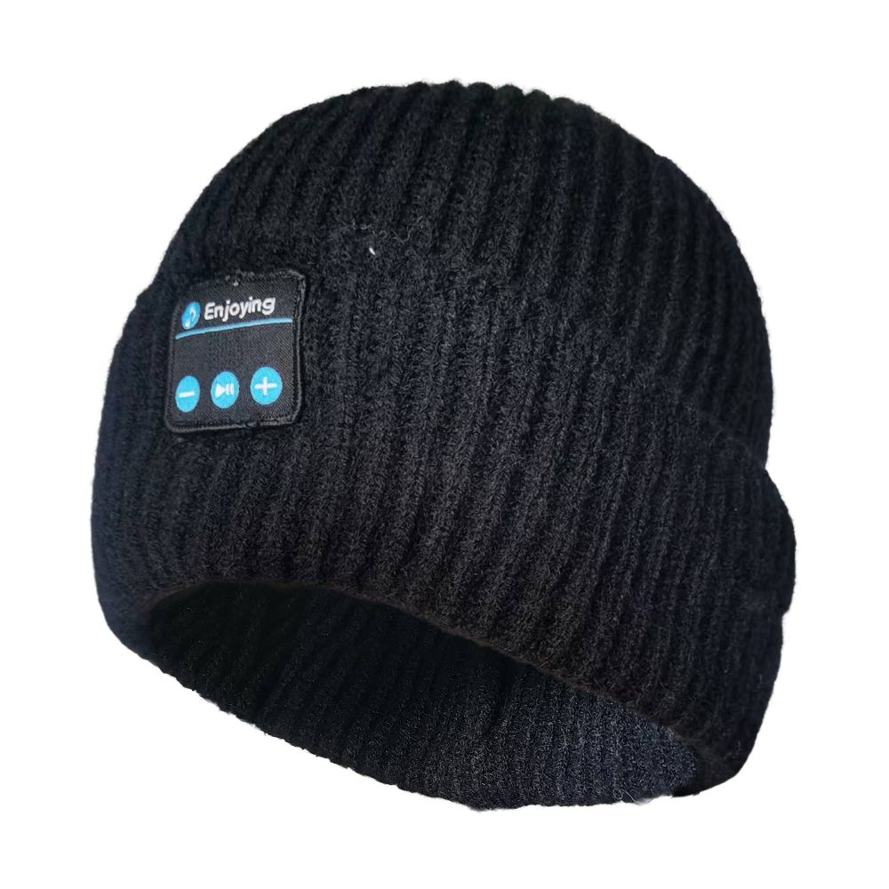 Cuffie con cappello Beanie Bluetooth nere