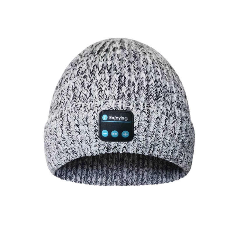 Cuffie bluetooth beanie cappello fantasia