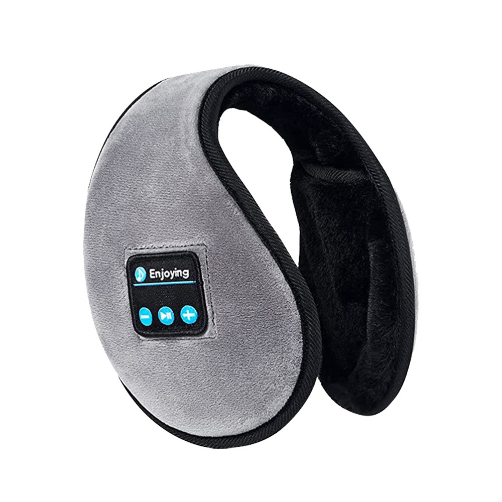 Cuffie antirumore Bluetooth invernali grigie